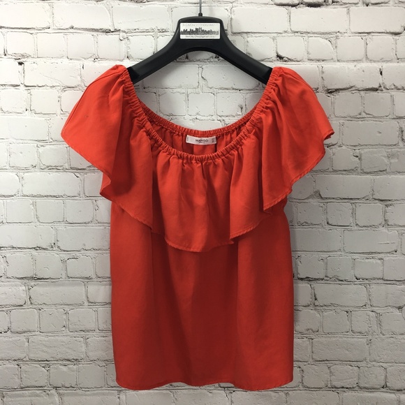 Mango Tops - MANGO OFF THE SHOULDER TOP #123-254
